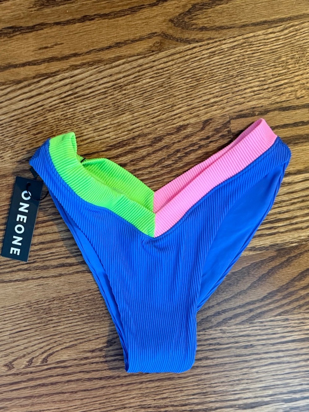 Oneone Bikini Bottoms Small Blue